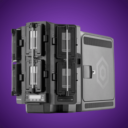 מדפסת כרטיסים דגם Artista CR805 Card Printer מתוצרת Entrust עם 6 מחסניות קלט