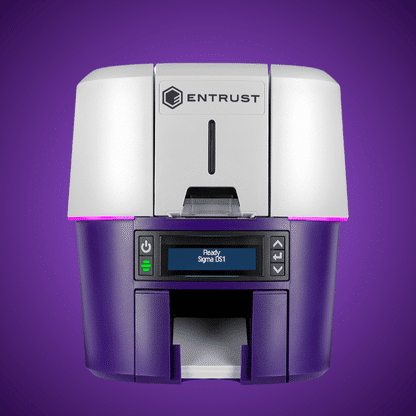 מדפסת כרטיסים דגם SIGMA DS1 Card Printer מתוצרת Entrust