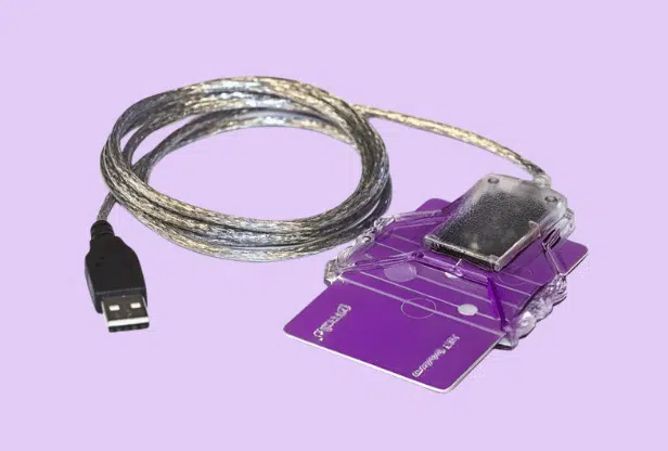 Thales CT30 smart card reader with card