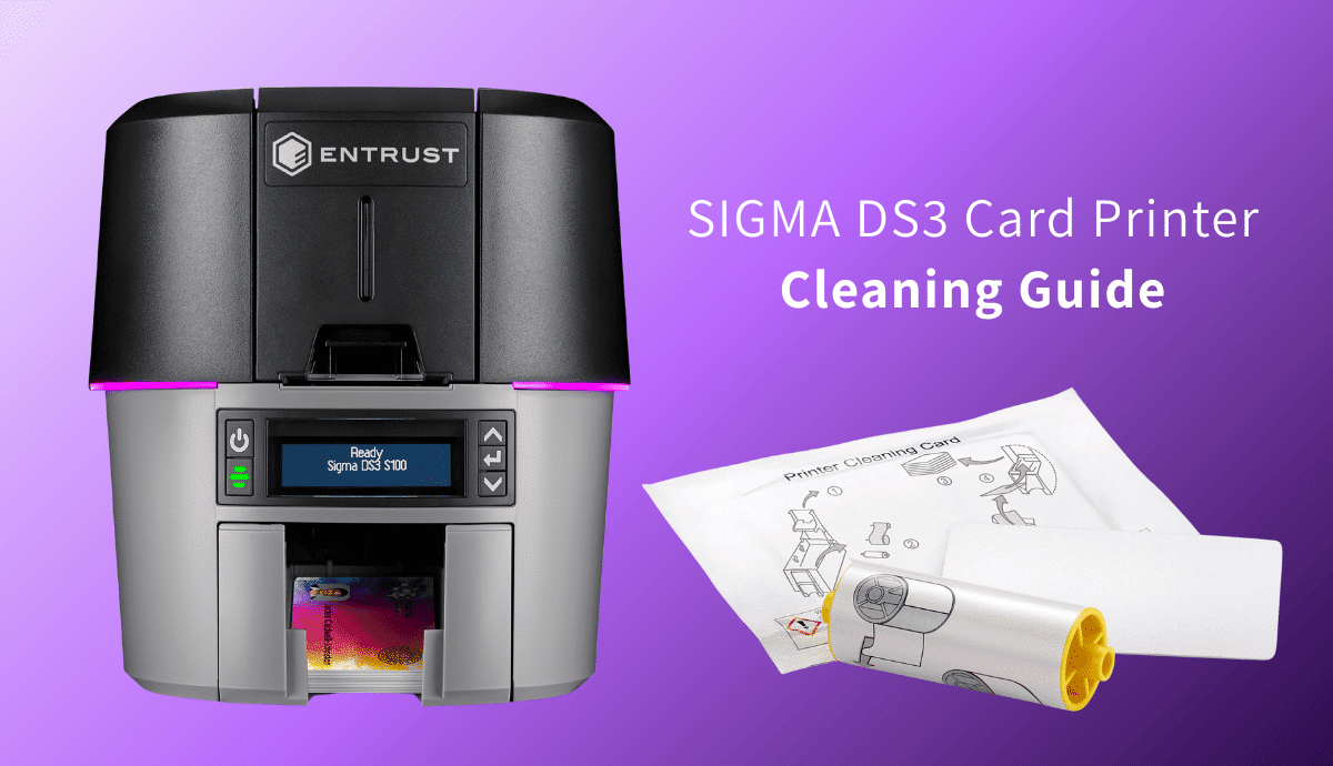 מדריך לניקוי ותחזוקת מדפסת Entrust SIGMA DS3 - פולימיל